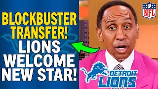 🏈🔥 BLOCKBUSTER MOVE! DETROIT LIONS WELCOME NEW WR STAR FROM QB! LIONS NEWS TODAY