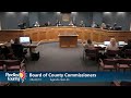 Board of County Commissioners Public Hearing - 8/20/19