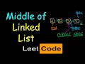 Middle of linked list | Leetcode #876