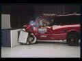 1996 Nissan Quest moderate overlap IIHS crash test