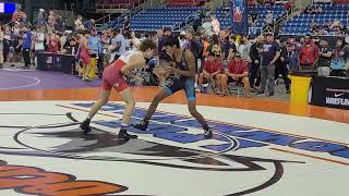 Jahlijah Fargo 2024 Greco 3rd match