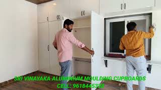 Aluminium cupboards Hyderabad #interiordesign #hyderabad #interiordesign #hyderabad