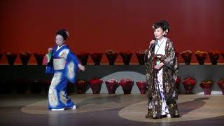 豊川あやの　「 風の盆恋歌 」　尺八：寺田勇　踊り：寺田悦子　 豊川あやのチャリティー歌の仲間　新座市民会館