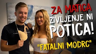 Patricia Pangeršič v šoku!! Matic je moral dobiti njen modrc!! | Za Matica Življenje NI Potica