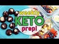 🔥 EASY KETO MEAL PREP! 🤩 LOW CARB MEAL PREP FOR THE WEEK AHEAD 🍽 BREAKFAST LUNCH & DINNER