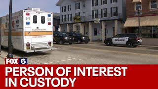 Elkhorn couple killed inside bar, person of interest in custody | FOX6 News Milwaukee