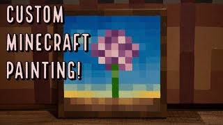 Making a Custom Minecraft Painting!