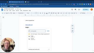 Insert Links in Google Docs