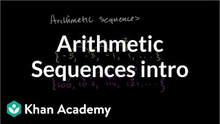 Introduction to arithmetic sequences | Sequences, series and induction | Precalculus | Khan Academy