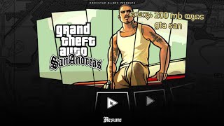 എല്ലാവർക്കും കളിക്കാൻ പറ്റുന്ന 😍 Gta San Remastered version Android Malayalam / BLIND AK GAMING. ...