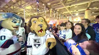 NHL Mascots Interacting with the Public - 2024 NHL Mascot Showdown - NHL All-Star Weekend - Toronto