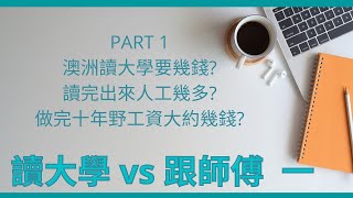 EP168 澳洲大學學費幾錢? 讀完出來人工幾多? 讀大學字跟師傅系列 part 1  #廣東話 #紋身人妻