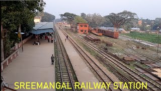 Railway station Sreemangal.