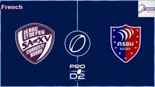 Angoulème vs Béziers (Pro D2) (Journée 17) (2024-2025) (French)