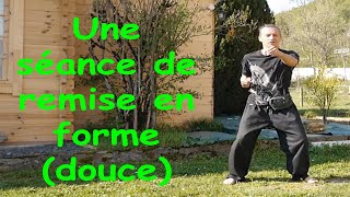 Une séance de remise en forme (douce)