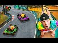 SNEAKING Into Overnight RACE TRACK Challenge!