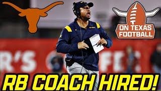 BREAKING: Chad Scott Hired as New RB Coach | Texas Longhorns Football News