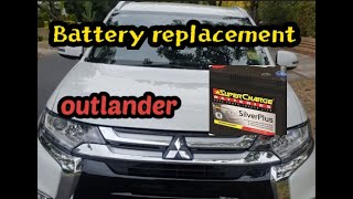 Outlander battery replacement(You should read description first)🚘🔋🔧