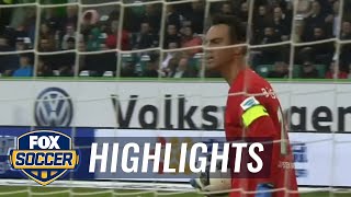 VfL Wolfsburg vs. Bayer Leverkusen | 2016-17 Bundesliga Highlights