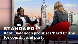 New Tory leader Kemi Badenoch promises ‘hard truths’ for country and party