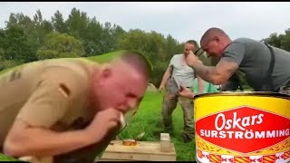 Eating Surströmming - The world's most disgusting fish [vomit alert]