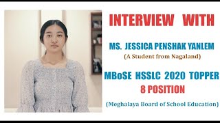 Interview with Ms. Jessica Penshak Yanlem Konyak | HSSLC Topper #meghalaya #nagaland #thelandofangh