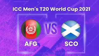 Afghanistan vs Scotland 17th Match T20 World Cup Dream11 And My11 Circle #shorts