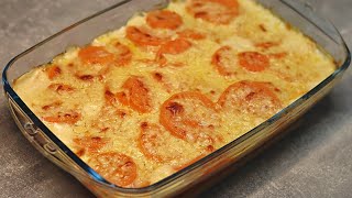 Probiere dieses Süßkartoffelgratin Rezept, das jeden begeistert! Cremiger Süßkartoffel Auflauf