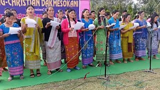 Welcome song Rangsagre Songchristian program o 29-12-2022