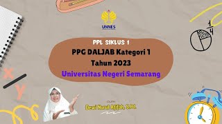 Video PPL Siklus 1 PPG Daljab 2023 edit 30 menit