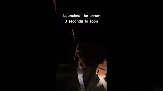 Shooting a Quarter Stick Dynamite on an Arrow with a Traditional bow! 3 seconds too soon!