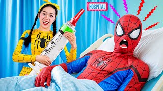 Soyay Doctor Catch Spider-Man Sneak Candy Into Hospital