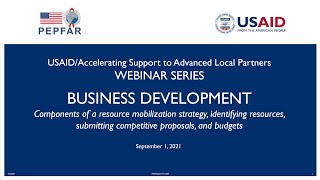 ASAP Webinar - Business Development