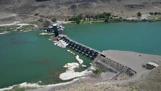 Snake River Canyon, Swan Falls dam   4K