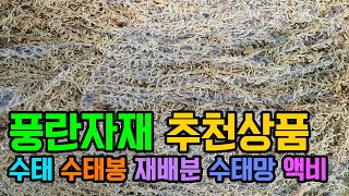 풍란자재 추천상품 (수태, 수태봉, 재배분, 수태망, 액비) [꽃밭에서 난원]