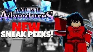 We finally got NEW sneak peeks for Anime Adventures!!!