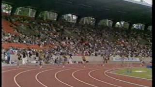 Todd Bennett - Heat of the 200m sprints AAA's 1983 athletics