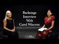 [ARTIST PROJECT] Backstage Interview With Carol Wincenc (Part.1) - Flutist 전수아