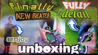 Finally Mere Dream Skates Aa Gaye😀// MF900 skates Unboxing | zjz skates Unboxing and full details