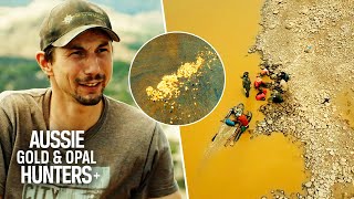 Parker Mines Gold From The Riverside Of Mariapu | Gold Rush: Parker's Trail