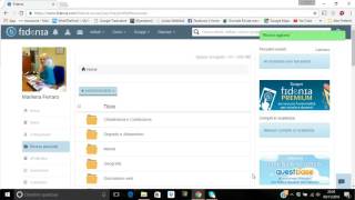 Tutorial condivisione file su Fidenia