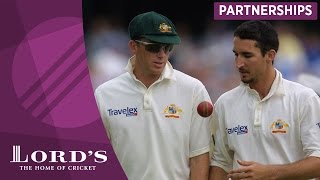Glenn McGrath & Jason Gillespie - 'One of Australia's great opening bowling combinations'