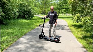 The Tucker S-10 Pro Long Range, Folding, Electric Scooter