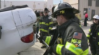 Fire Rescue Crews Learn Advanced Rescue Techniques