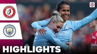 Manchester City vs Bristol City | Highlights | FA Women's Super League 28-04-202