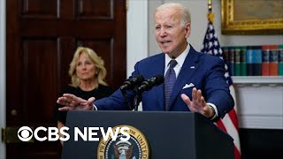 President Biden addresses deadly Texas elementary school shooting | full video