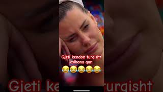 Gjesti e ben per te qare valbonen duke kendu turqe#bbva #bigbrother #funny #viralvideo #gjesti