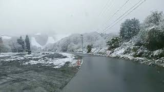 南会津の初雪