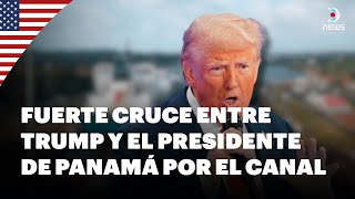 Trump dijo que va a pedir que el Canal de Panamá regrese a Estados Unidos - DNews