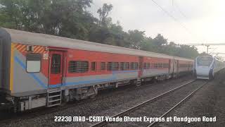 [10 in 1] High Speed Konkan Railway Crossings : Vande Bharat + Mandovi + Netravati \u0026 Many More : KR